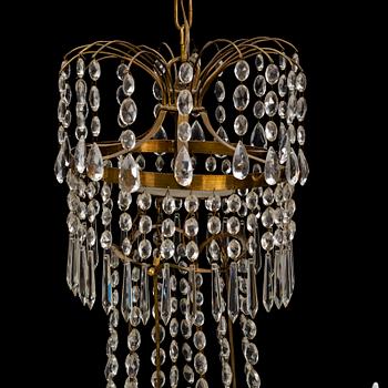 A circa 1900 chandelier.