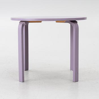 Table, Gärsnäs, and a pair of No. 65 children's chairs by Alvar Aalto.