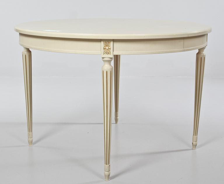 MATGRUPP, 8 delar, gustaviansk stil, 1900-tal.