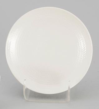 TESERVIS, 26 delar, flintgods, "Blå eld", Hertha Bengtson, Rörstrand.