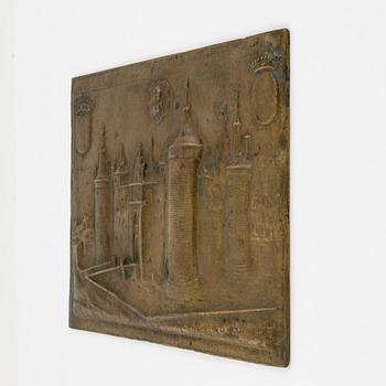 Relief, bronze. probably, 19th Century.