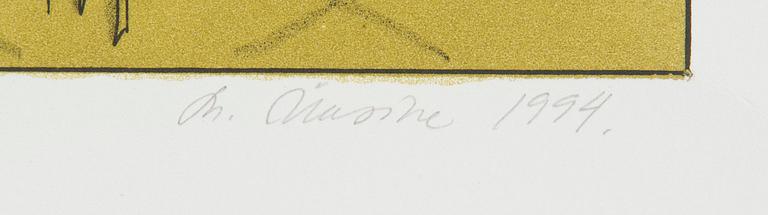Marje Üksine, Two lithographs in a folder.