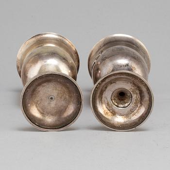 A set of six 20th century silver cups, mark of CGH, Stockholm 1957.