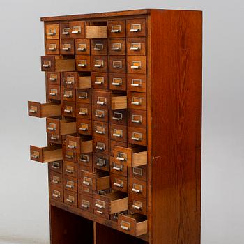 ARKIVSKÅP, 1900-talets andra hälft.