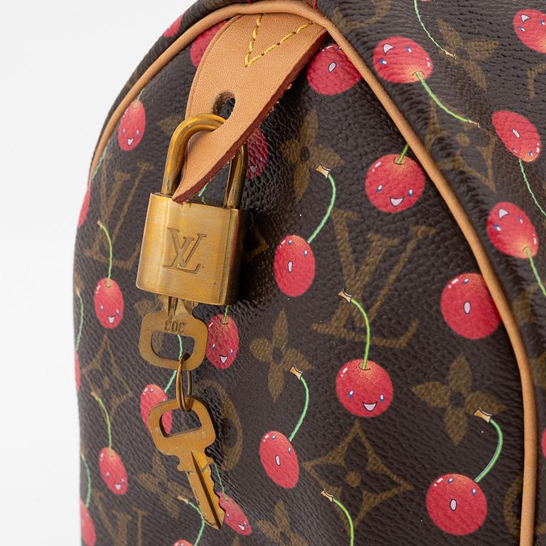 Louis Vuitton, 'Monogram cerises cherry Speedy 25', by Takashi Murakami, limited edition s/s 2005.