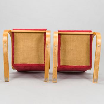 Alvar Aalto, nojatuolipari, malli 34 O.Y. Huonekalu- ja Rakennustyötehdas A.B. 1900-luvun puoliväli.