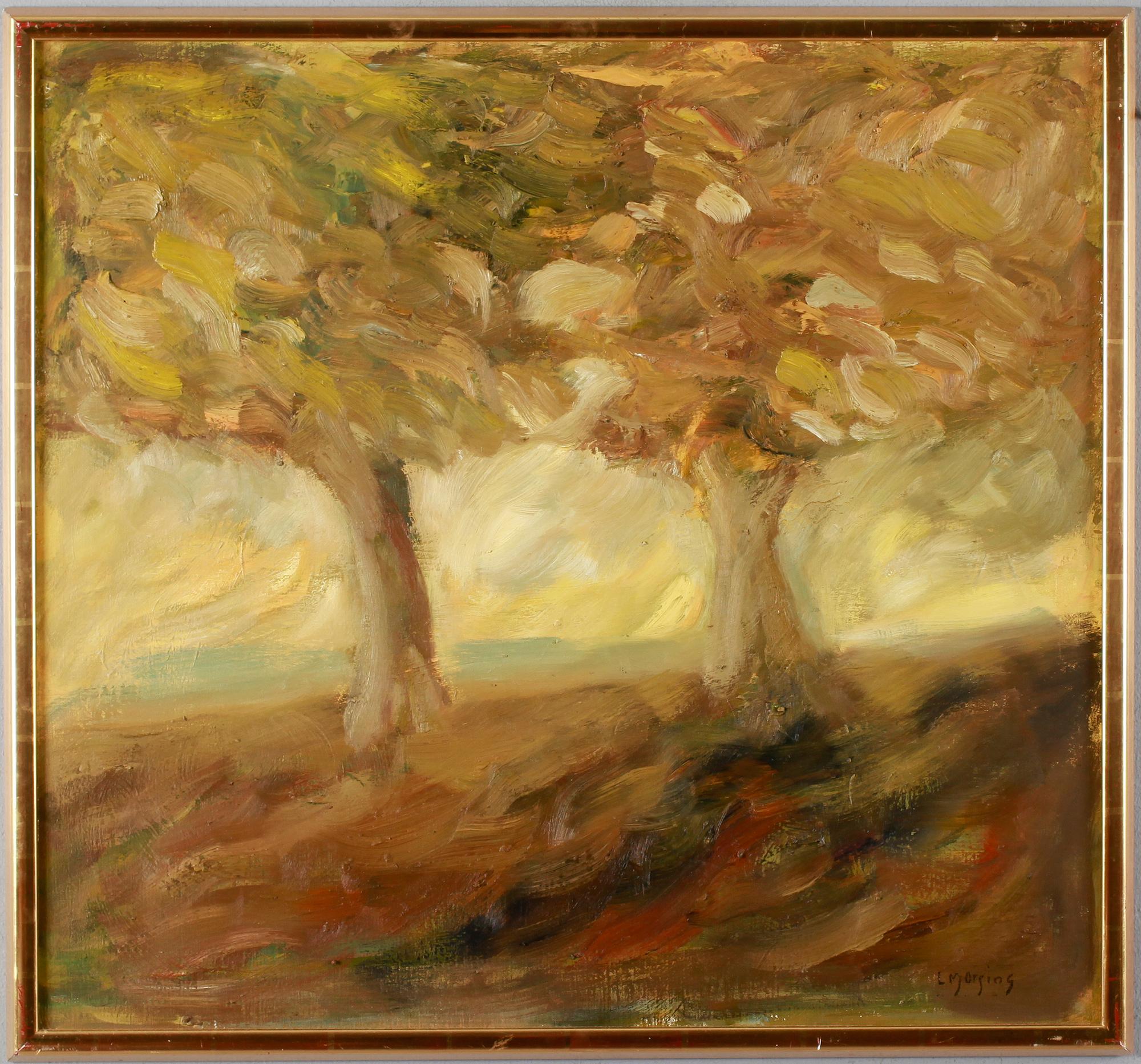 IVAR MORSING, oil on canvas, stamp signed.