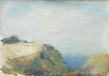 Gustav Rudberg, Coastal landscape.