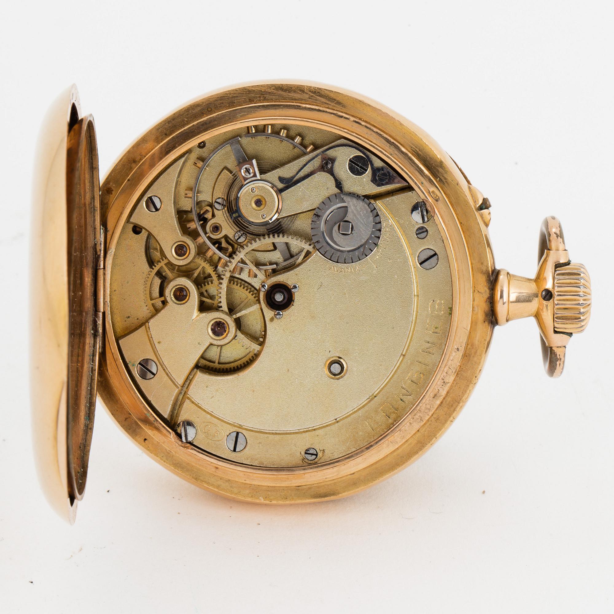 LONGINES, pocket watch, 53 mm.
