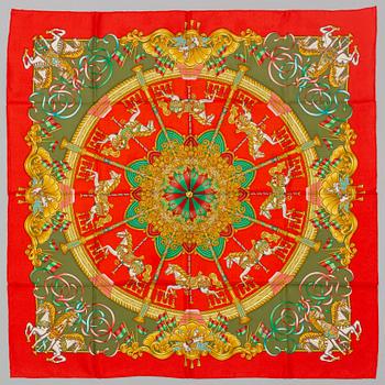 Hermès, scarf, "Luna Park".