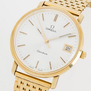 OMEGA, Genève, wristwatch, 34 mm.