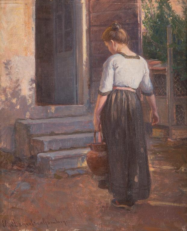 Elin Danielson-Gambogi, By the Stairs.