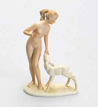 FIGURIN, porslin, Wallendorf.