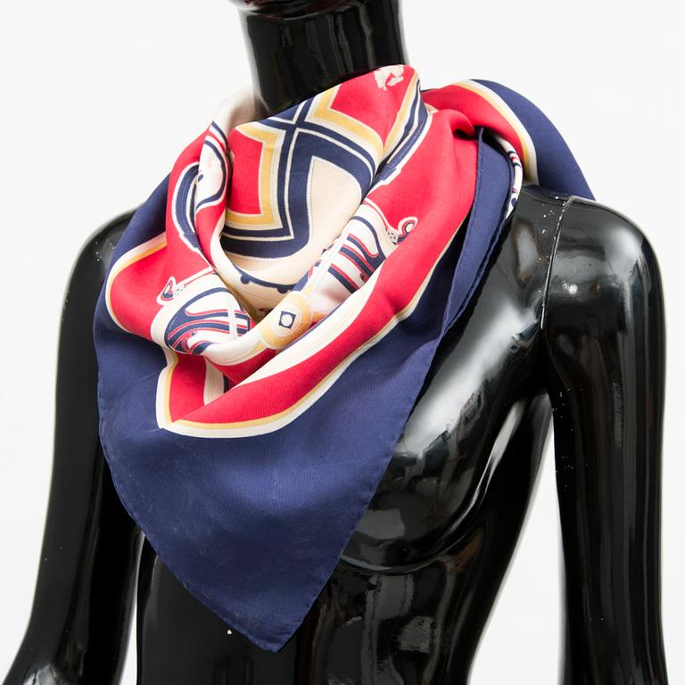 HERMÈS, "Washington's Carriage", SCARF.