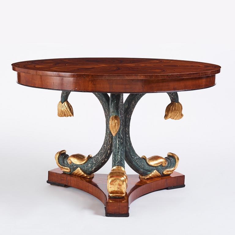 An Austrian Empire table, first part of the 19th century.