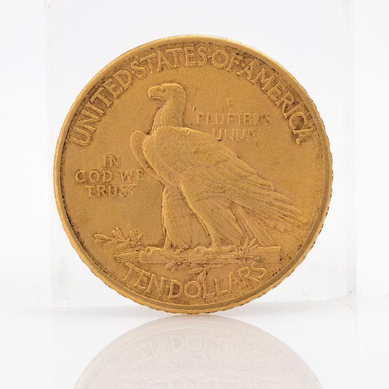 Gold coin USA, 10 dollars 1912.