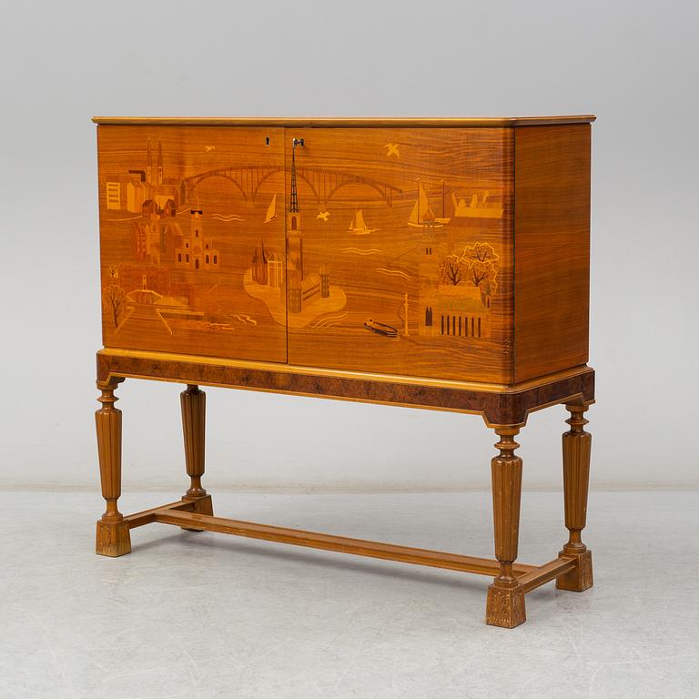 A 1930s 'Stockholm' cabinet.
