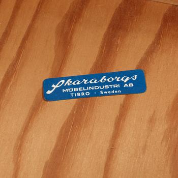 STOLAR, 6 st, Skaraborgs möbelindustri, Tibro, 1900-talets andra hälft.