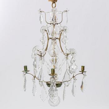 A "Sturehov" Rococo style chandelier fron IKEA's 18th century series, 1990's.