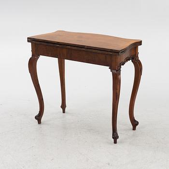 A games table, mid-19th Century.