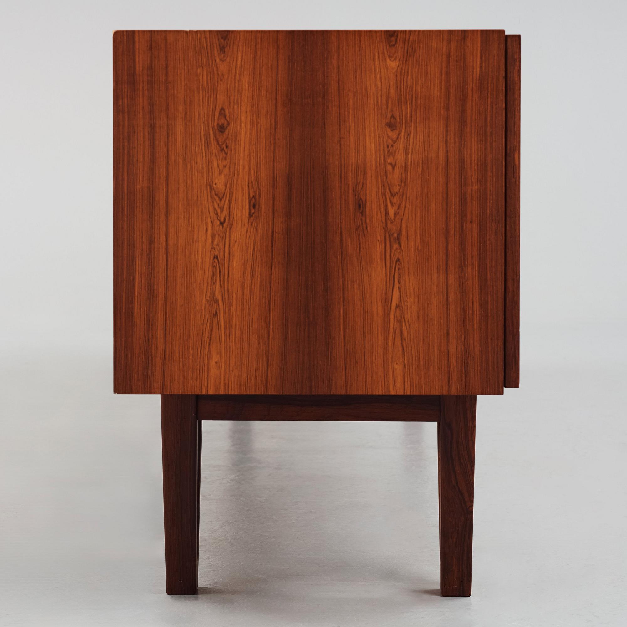 Ib Kofod-Larsen, a rosewood veneered sideboard, Seffle Möbelfabrik, Sweden 1960s.