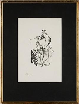 292. Pierre-Auguste Renoir, "Femme a cep de vigne (3e variante)" (Woman on a grapewine, 3nd version).