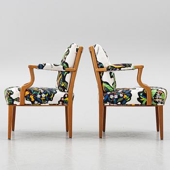 Josef Frank, a pair of model 969 armchairs, Svenskt Tenn, 2014.