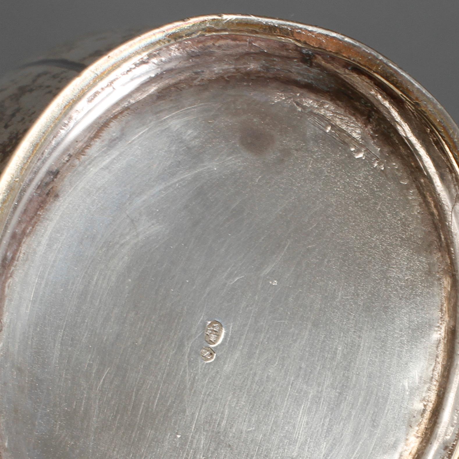KAFFESERVIS, silver, svenska importstämplar, 1900-talets första hälft, vikt 916 g.