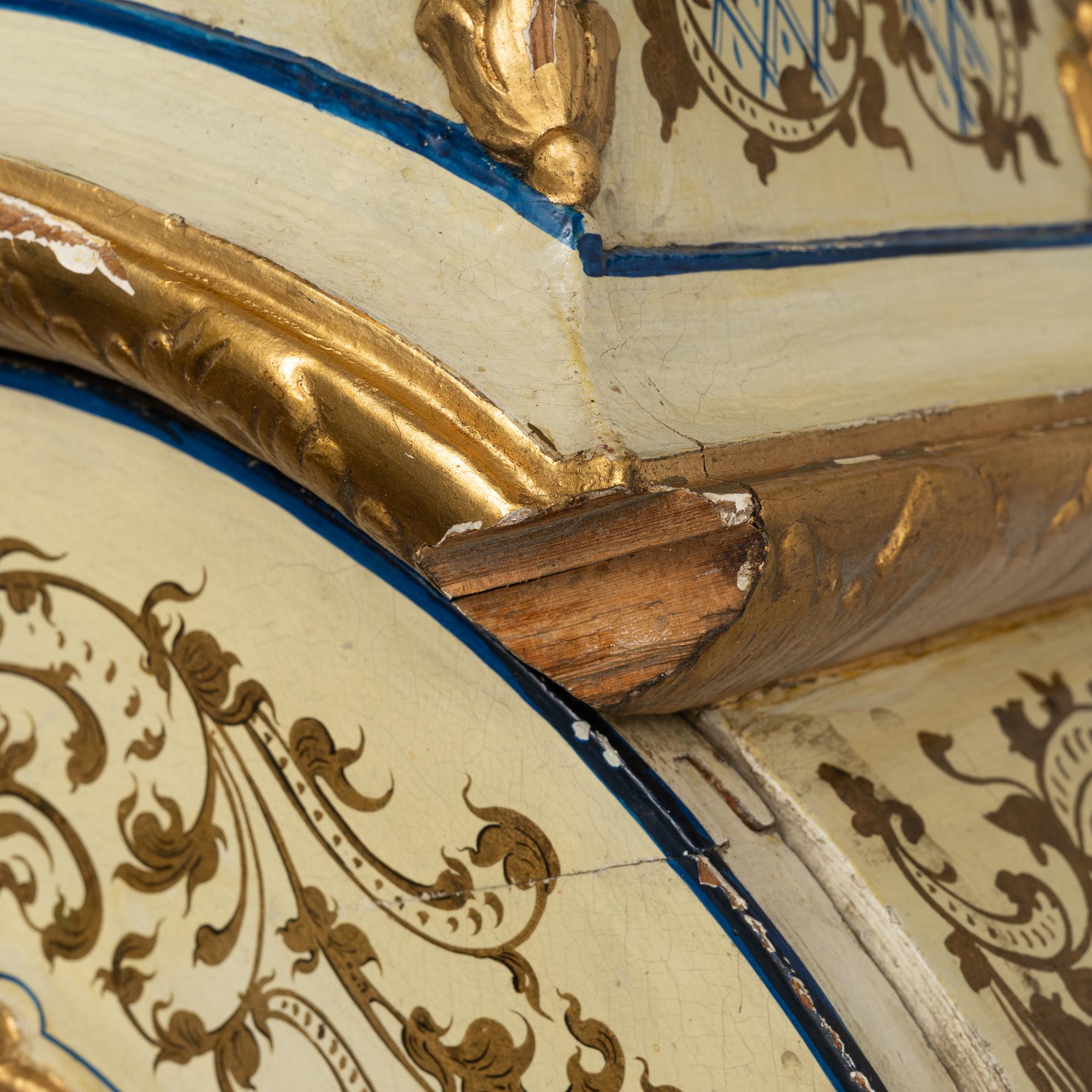 A Swedish Rococo long-case clock by Jonas Ekström (master 1766-1769), Stockholm.