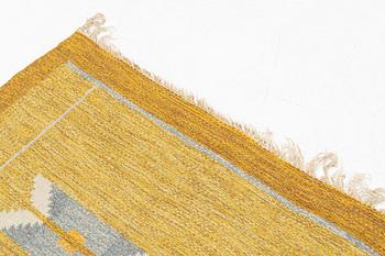 Ingegerd Silow, a flat weave carpet, signed IS, c. 302 x 188 cm.