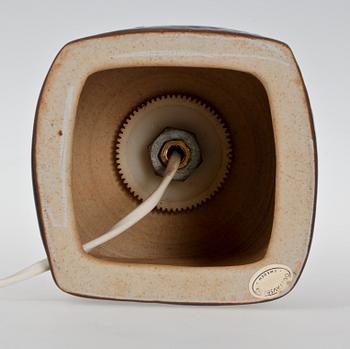 BORDSLAMPFOT, keramik, Stig Lindberg Gustavsberg.