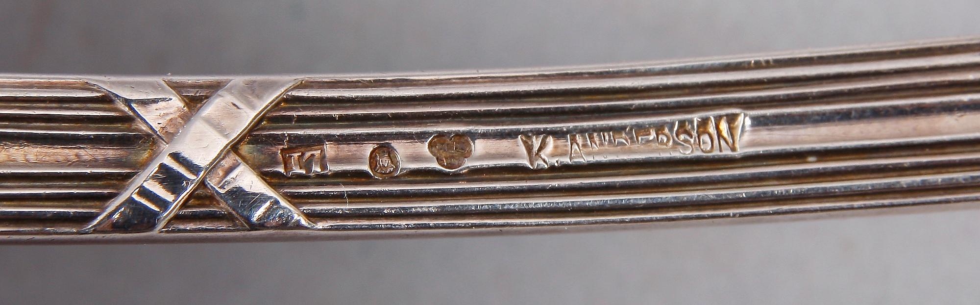 SOPPSLEV, silver, K Andersson 1911.