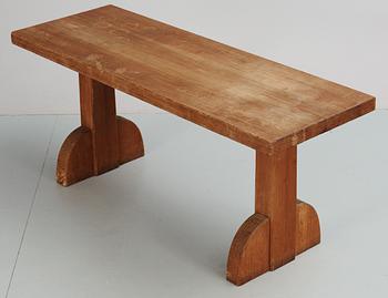 An Axel-Einar Hjorth 'Sandhamn' pine table, NK Sweden 1930's.