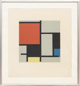 Piet Mondrian, Untitled from Edition Art d'Aujourd'hui Boulogne 1953.