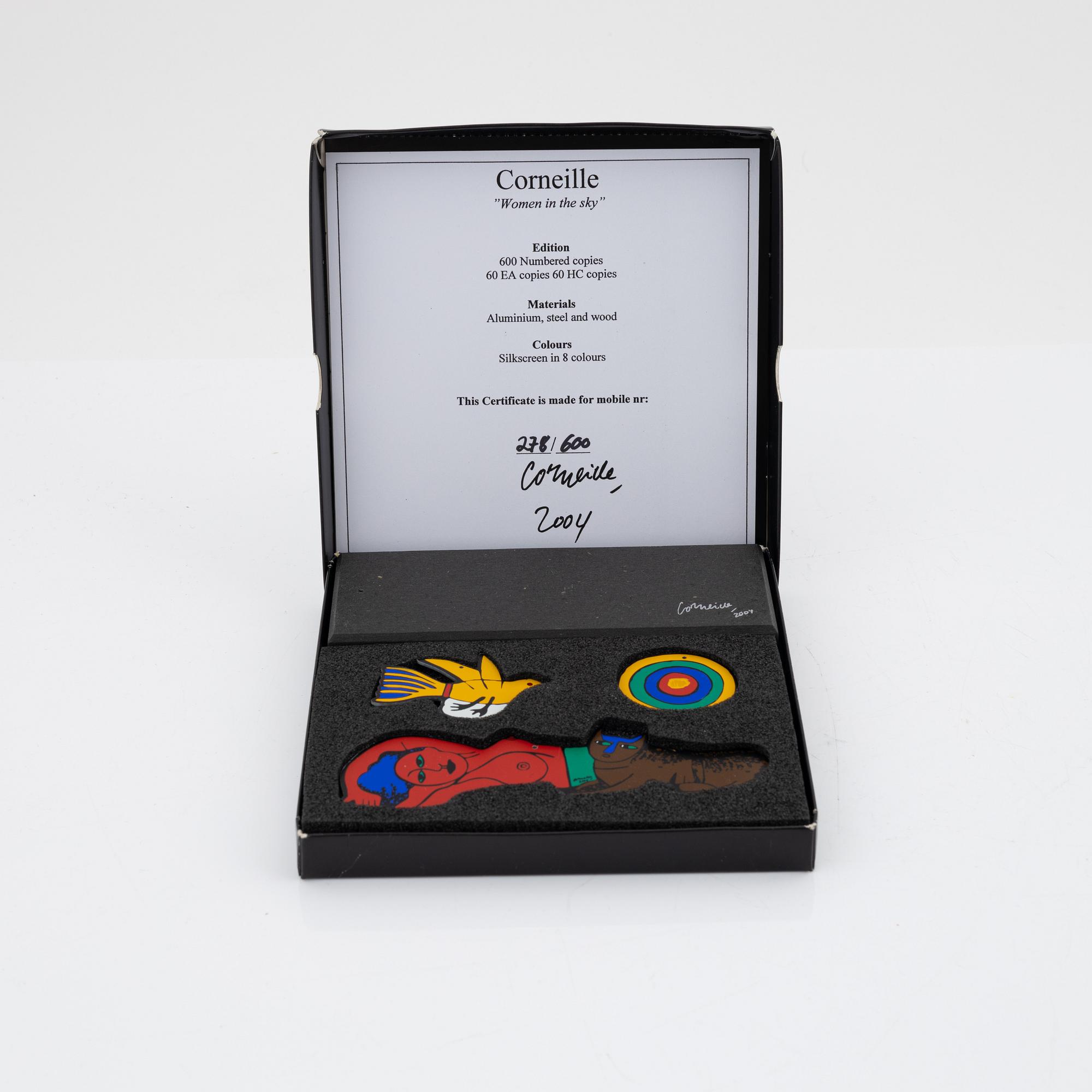 Beverloo Corneille, multipel, mobil, 2004, signerad 278/600.