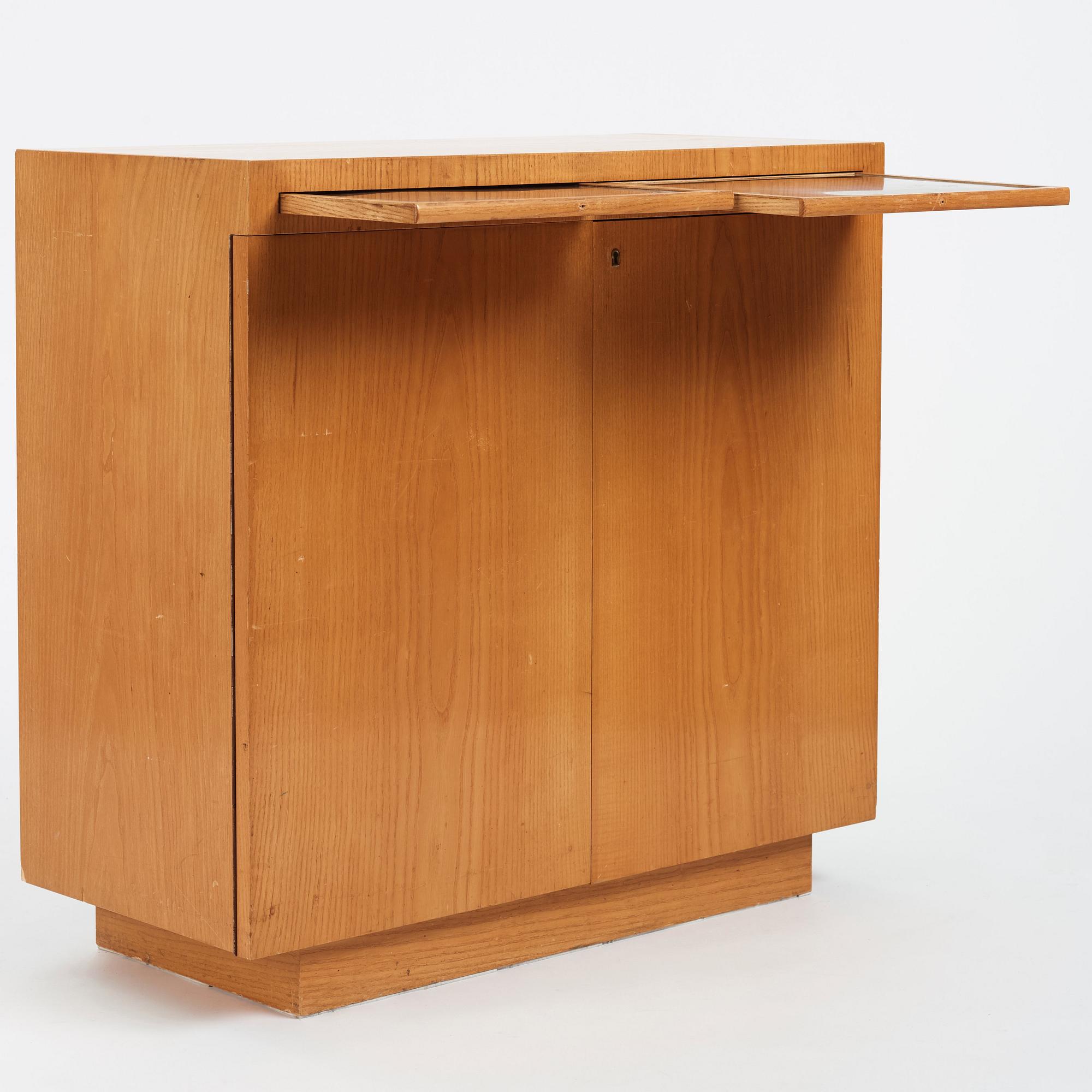 Uno Åhrén, a cabinet, cabinet maker Jörgen Andersson, Sweden, ca 1930.