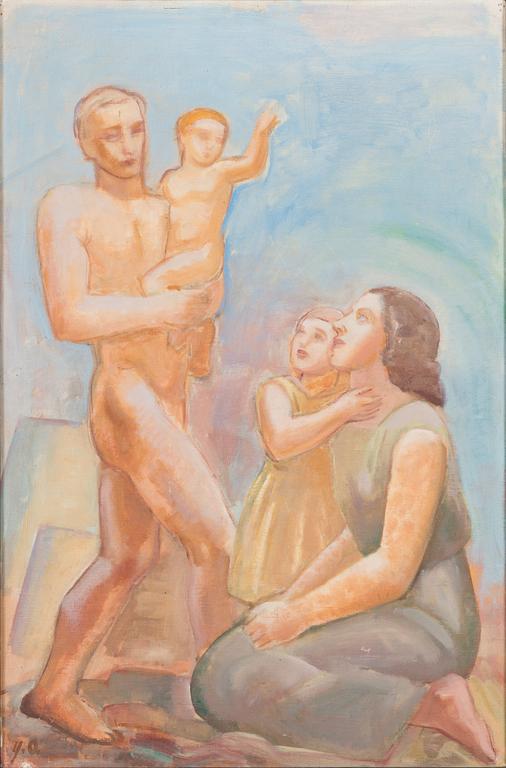Yrjö Ollila, oil on board, signed.