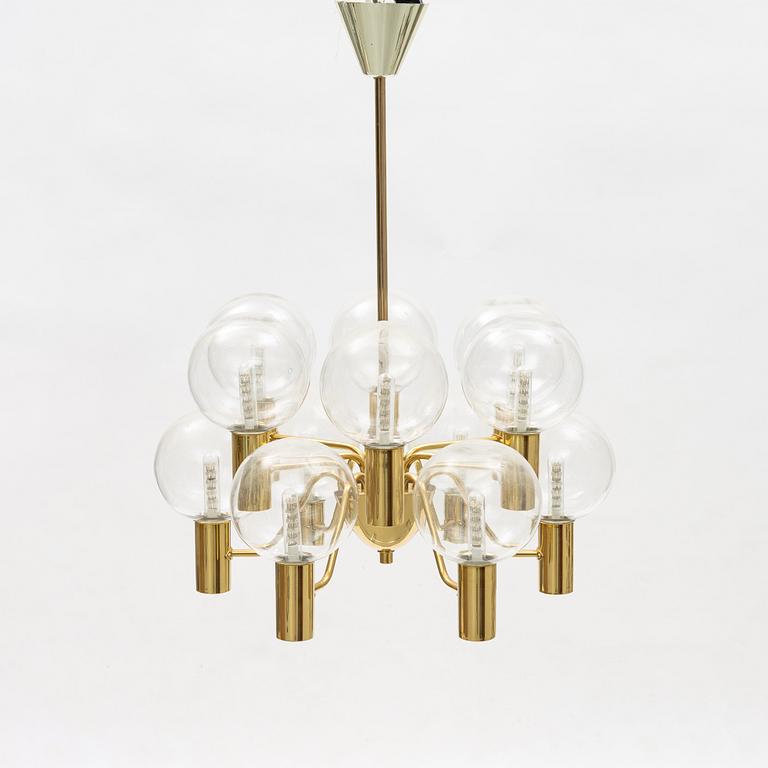 Hans-Agne Jakobsson, a 'Patricia T-372-12' ceiling lamp, Markaryd, second half of the 20th century.