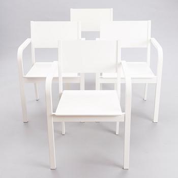 BEN AF SCHULTEN, KARMSTOLAR, 4 st, modell 423, Artek. Modellen formgiven 1989.