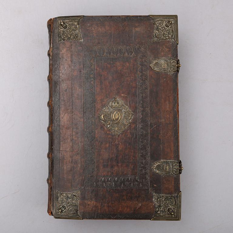 KARL XII:s BIBEL, "Biblia, thet är all then heliga skrift på swensko....", Stockholm 1702-1703.