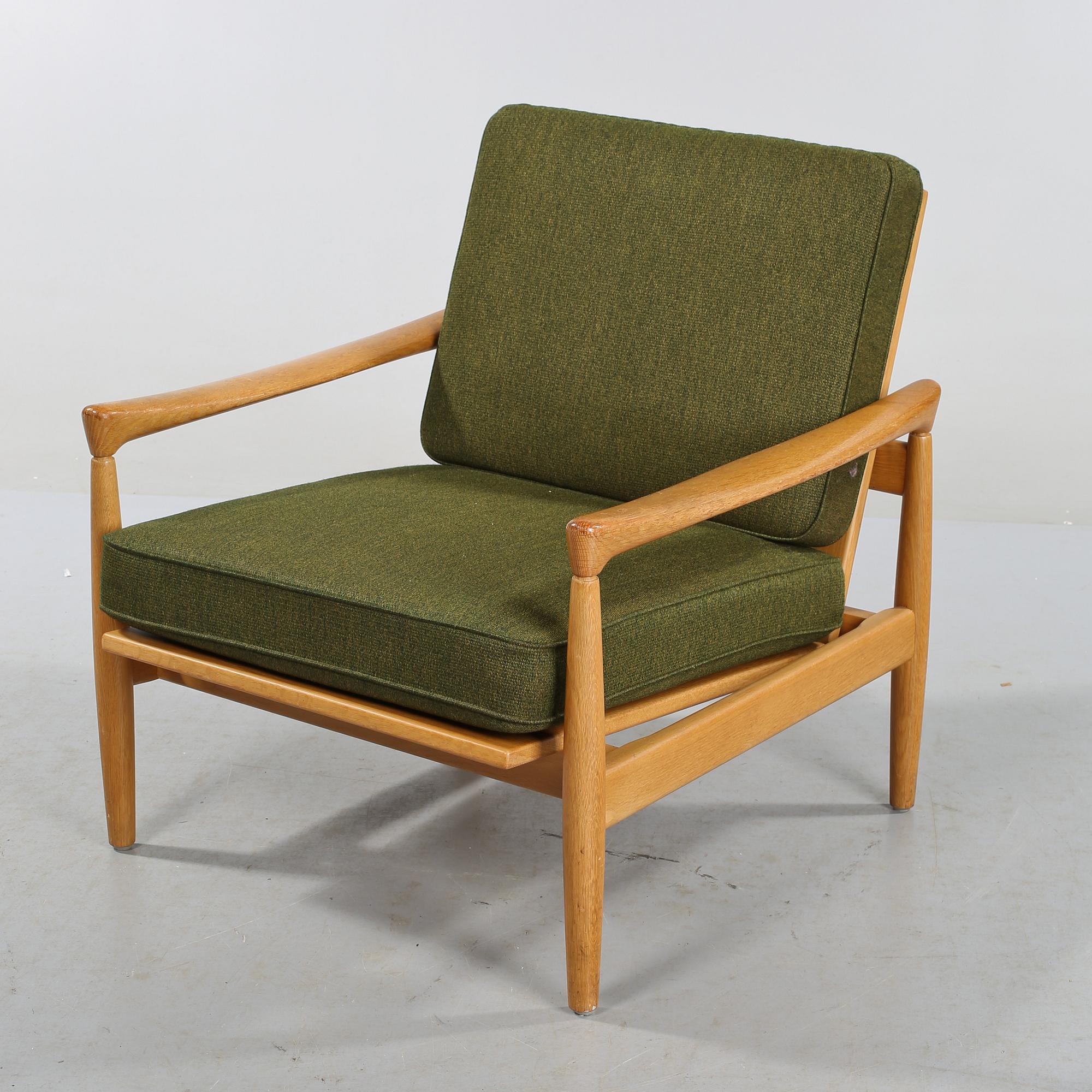 FÅTÖLJ, "Kolding", Erik Wörtz, 1960-tal.