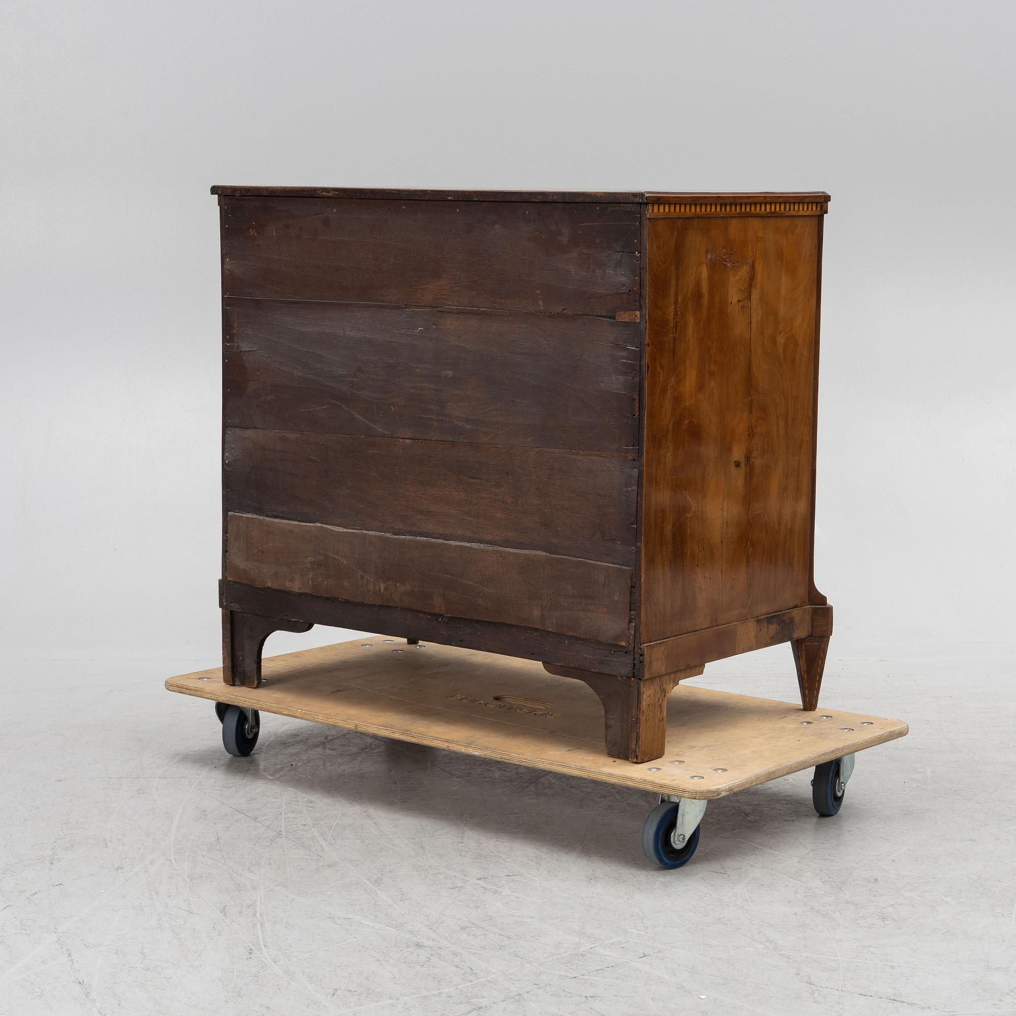 Bureau, Northern Europe, early 19th century.