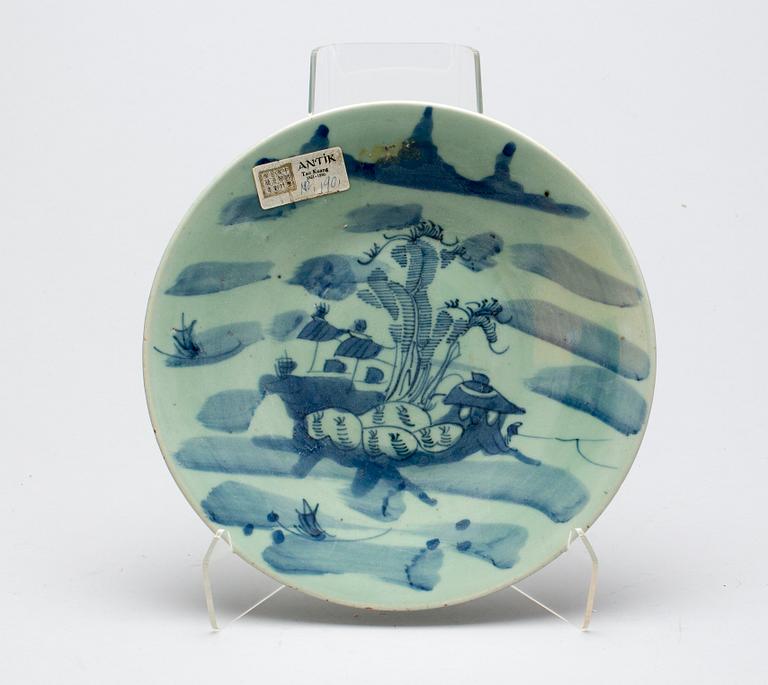 FAT, porslin, Kina,  Daoguang (1821-1850).