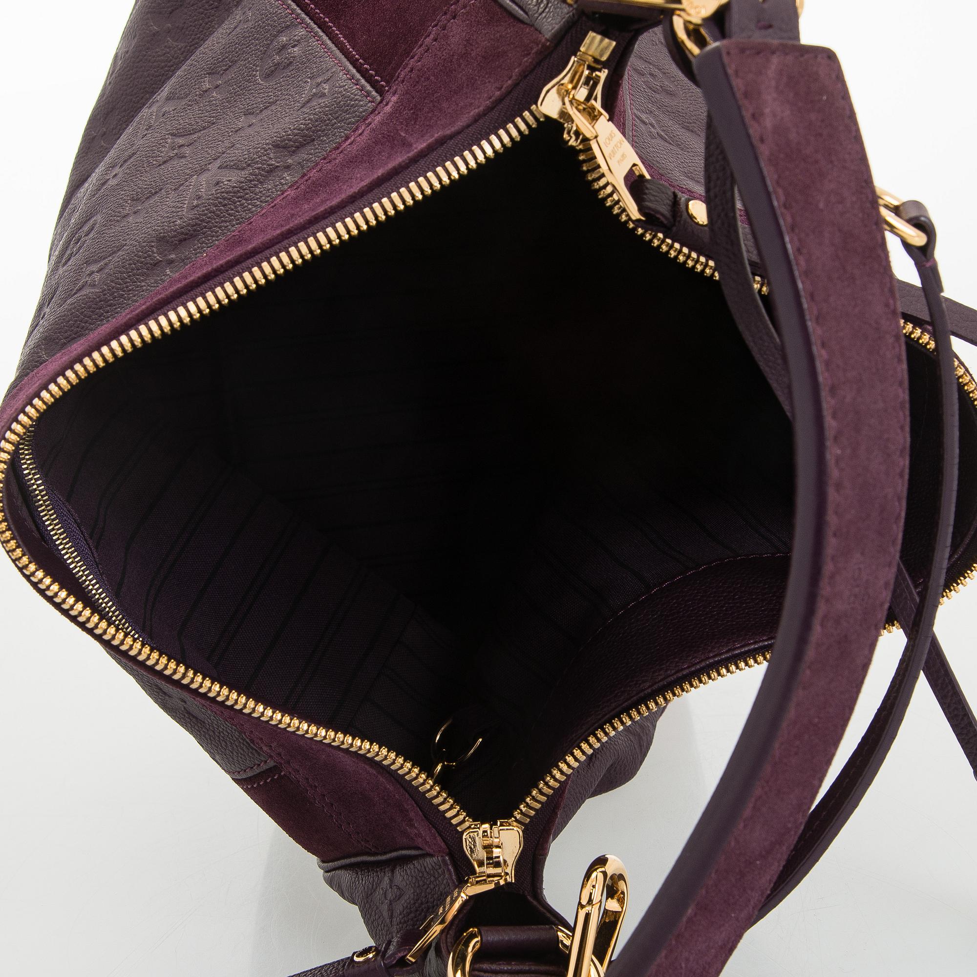 Louis Vuitton, a Monogram Empreinte 'Audacieuse' bag.