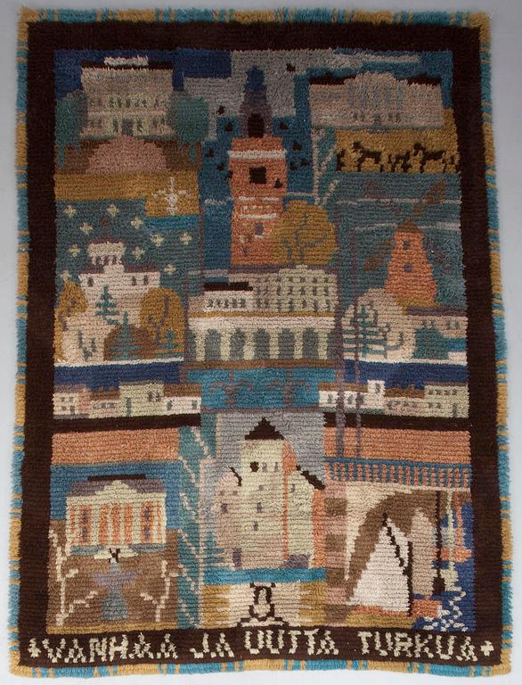 RYA, Finland, 1920/1930-tal. 212x151 cm.