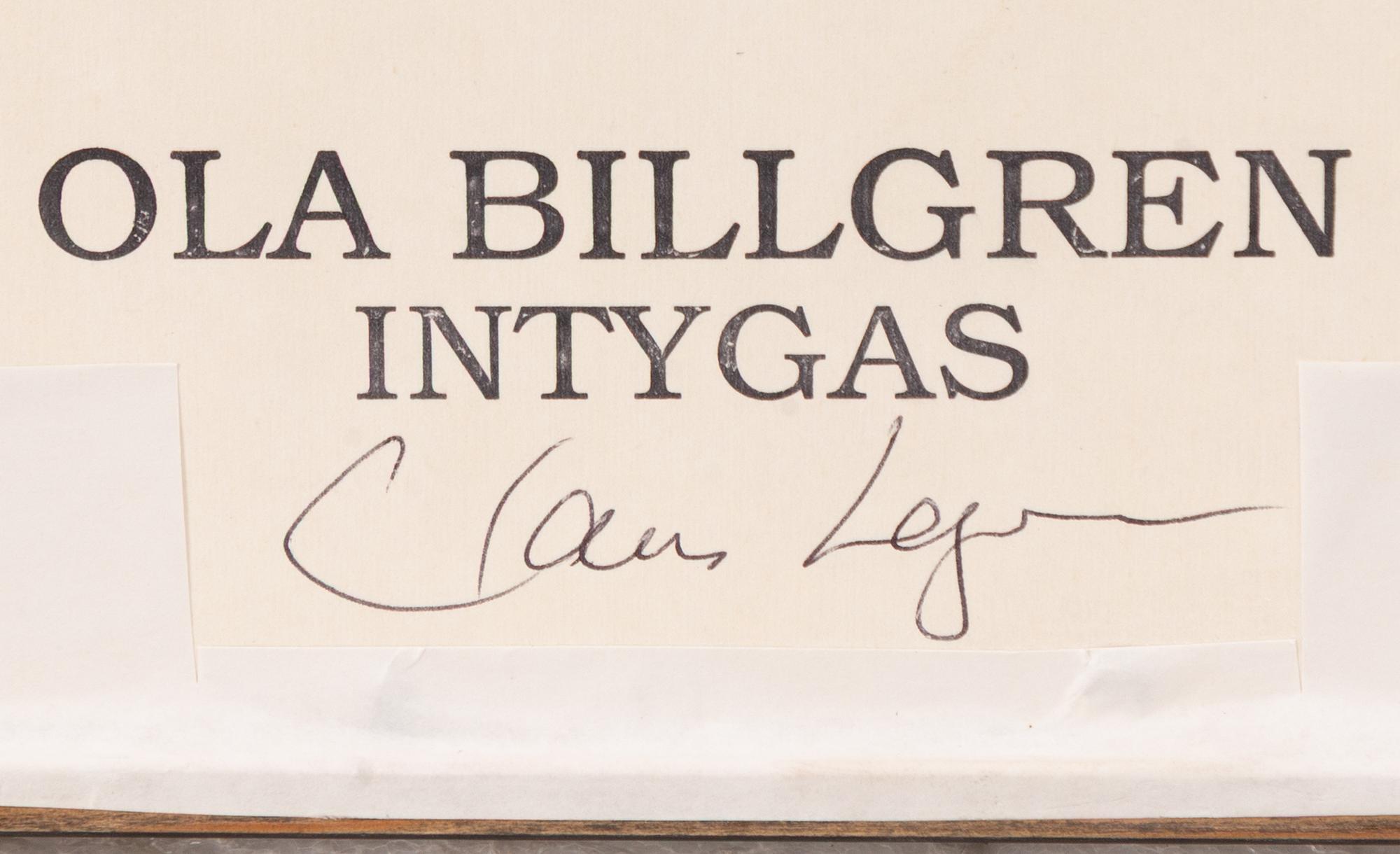 Ola Billgren, "Vid fönstret".