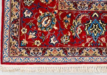 A carpet, old Esfahan, ca 310 x 204 cm.