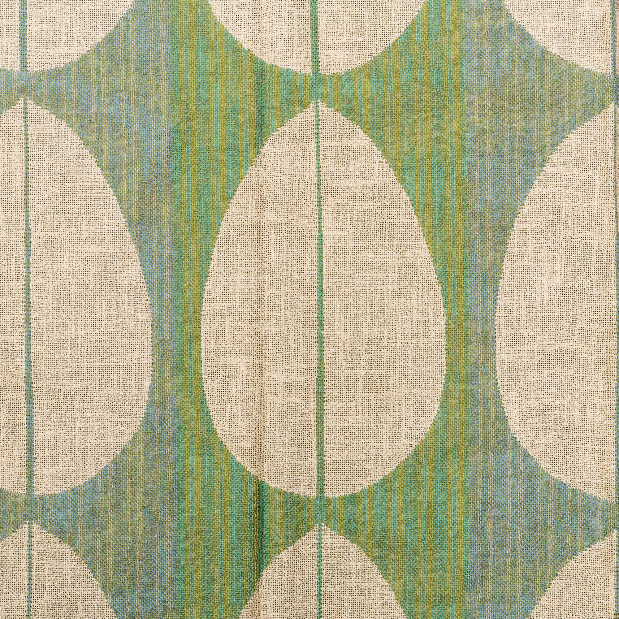 ELSA GULLBERG, CURTAINS, 4 pieces, two ca 255 x 125,5, två ca 215 x 125,5 cm each,