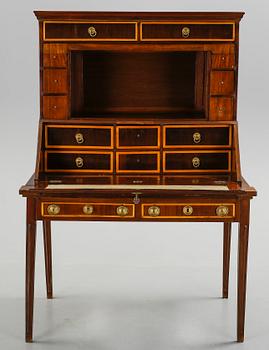 SKRIVBORD, sengustaviansk, 1800-talets början.