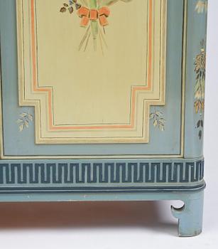 Carl Malmsten, a Swedish Grace showcase cabinet, cabinetmaker Albin Johansson, Stockholm, for Villa Kvikkjokk, 1927.